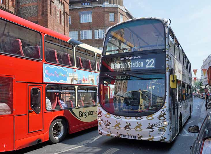 Brighton & Hove Volvo B9TL Wright 438